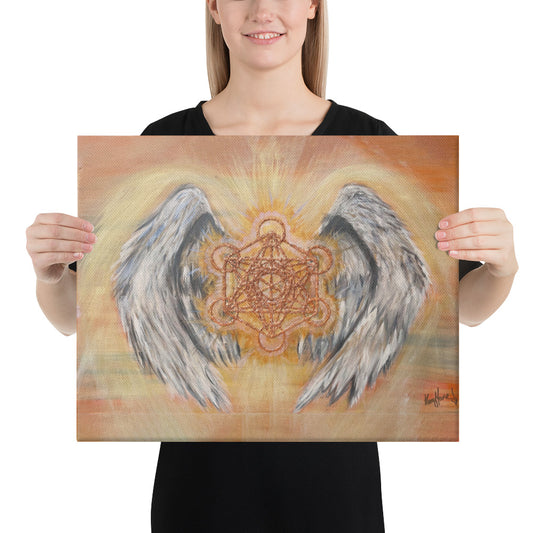 16" x 20" Metatron's Wings Canvas