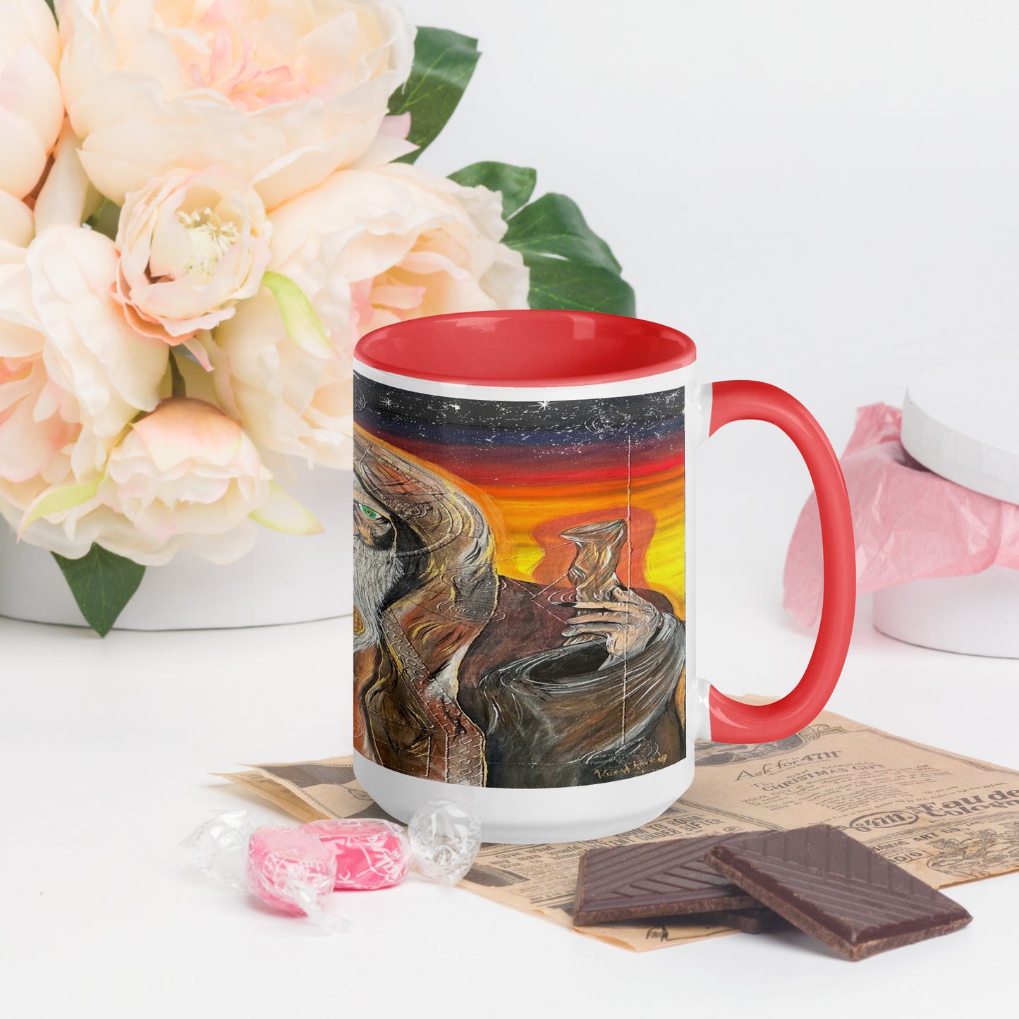 Merlin's Power Mug with Color Inside